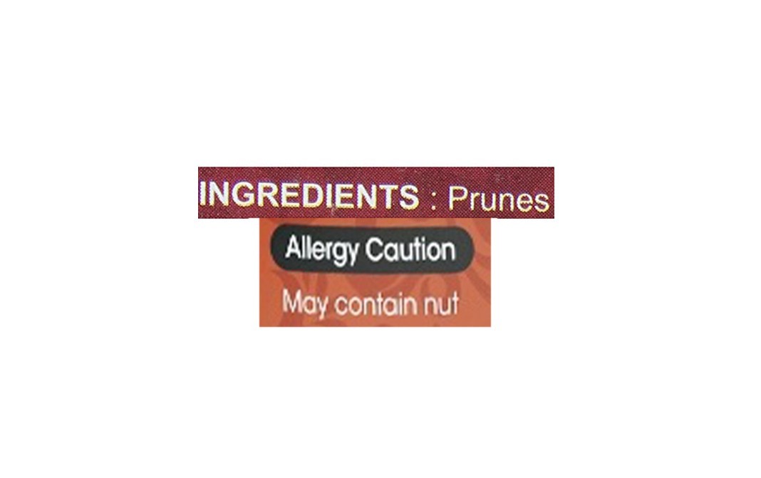 D'nature Fresh Prunes    Box  250 grams